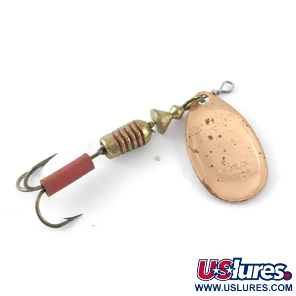 Mepps Aglia 3 Cucchiaino, Bronzo, 7g, Corpo in ottone, #1131