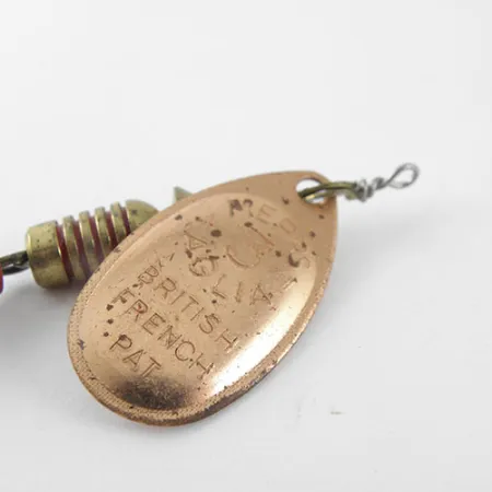 Mepps Aglia 3 Cucchiaino, Bronzo, 7g, Corpo in ottone, #1131