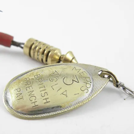 Mepps Aglia 3 Cucchiaino, Ottone, 7g, Design Francese, #1153