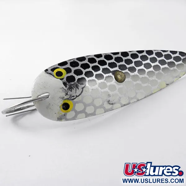 Eppinger Dardevle Trolldevle Ondulante, Nero/Bianco/Nickel, 40g, #1178