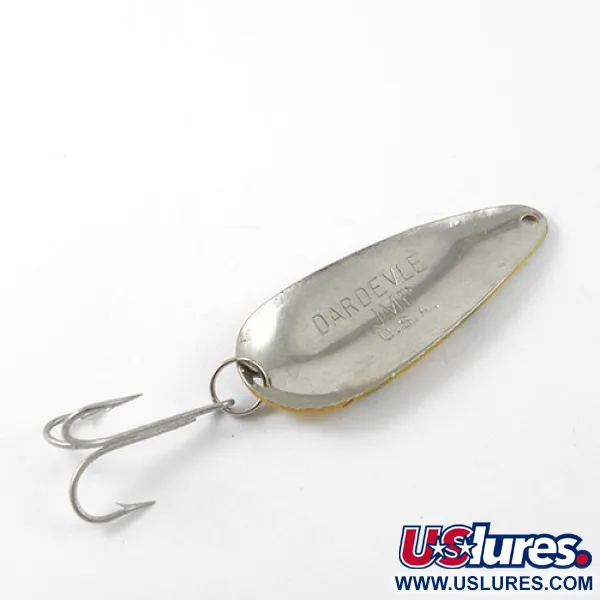 Eppinger Dardevle Imp Ondulante, Arancio / Giallo, 11g, Honeycomb, #1183