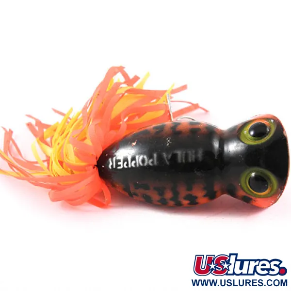 Fred Arbogast Hula Popper Popper, Tiger, 14g, Gonna Gomma, #1189