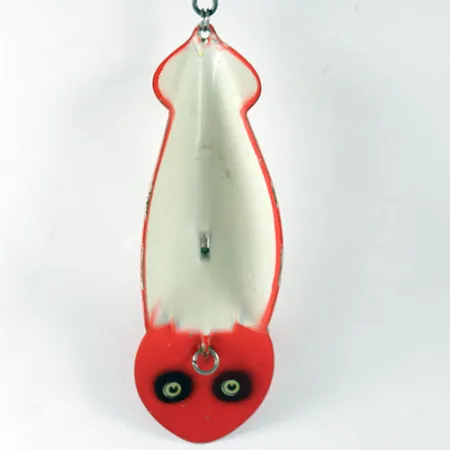 Buck Perry Spoonplug Cucchiaino, Rosso / Bianco, 21g, Profondità, #1207