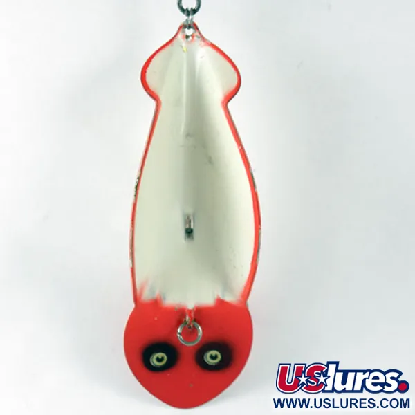 Buck Perry Spoonplug Cucchiaino, Rosso / Bianco, 21g, Profondità, #1207