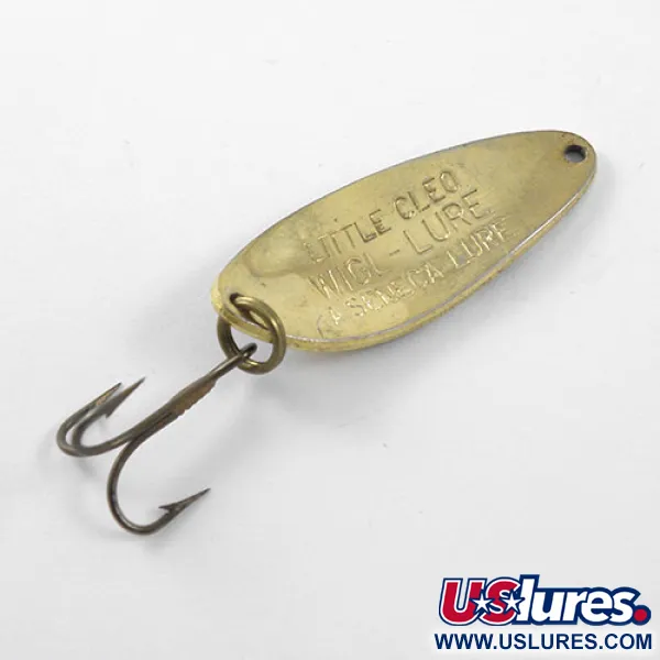 Seneca Little Cleo Ondulante, Nero/Oro, 7g, Vintage USA, #1208