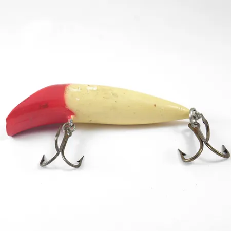 Canadian Wiggler Esca, Rosso / Bianco, 28g, Corpo Cavo, #1236