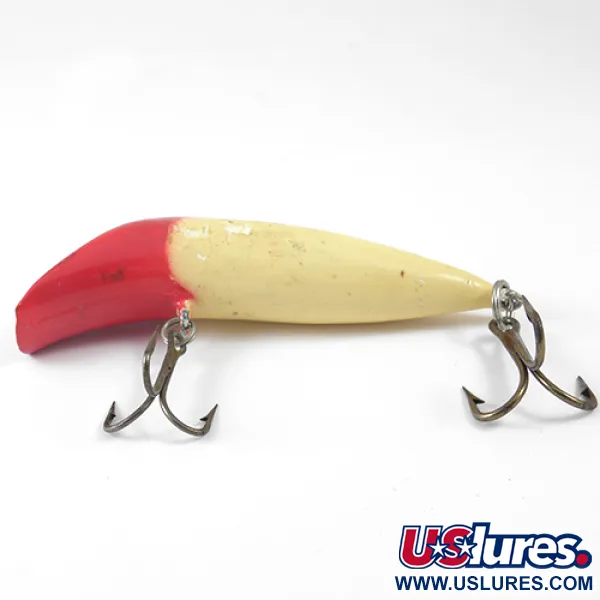 Canadian Wiggler Esca, Rosso / Bianco, 28g, Corpo Cavo, #1236