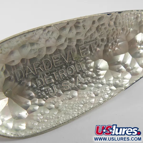 Ondulante Eppinger Dardevle Dardevlet, Crystal Silver Scale, 21g, #1247