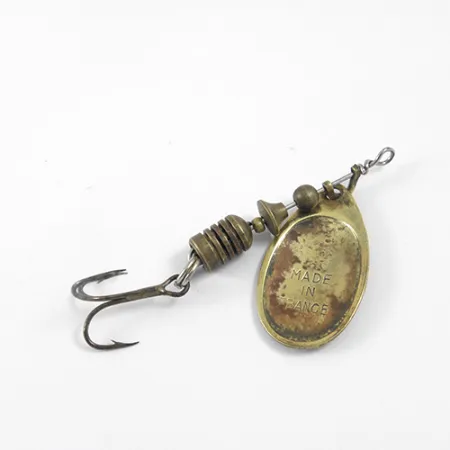 Mepps Aglia 2 Cucchiaino, Ottone, 4,5g, Design Vintage, #1255