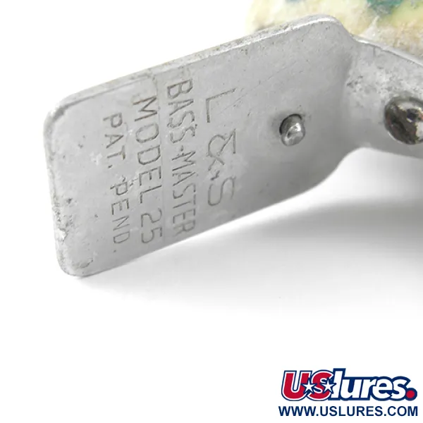 MirrOlure Bass-master model 25 Esca Snodata, Verde, 10g, Occhi Vetro, #1261