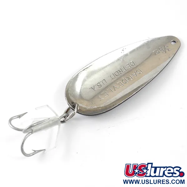 Dardevle Dardevlet Ondulante, Nero/Bianco/Nichel, 21g, Iconico, #1264