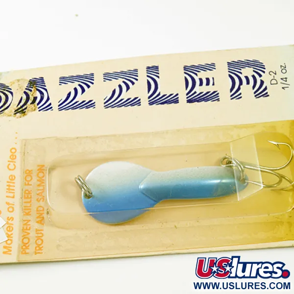 Acme Dazzler Ondulante, Blu / Nickel, 7g, Design Vintage, #1269