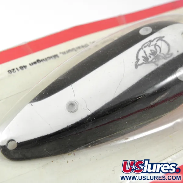 Ondulante Eppinger Dardevlet, Black/White/Nickel, 21g, Antialga, #1270