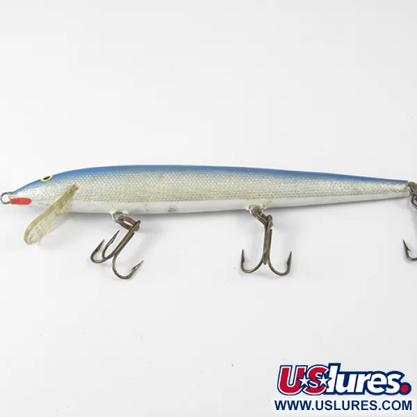 Rapala Original Floater Esca, Blu chiaro/Argento, 7g, Balsa, #1275
