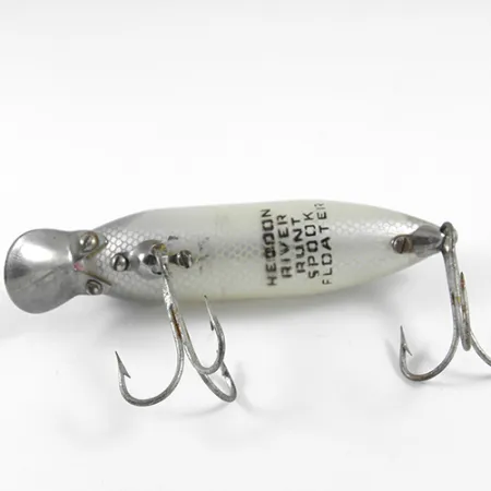 Heddon River Runt Artificiale, Nero/Grigio, 12,5g, Galleggiante, #1329