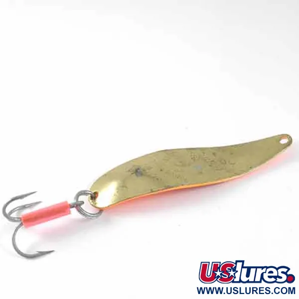 Mepps Syclops 2 Ondulante, Arancione / Ottone, 17g, Ottone, #1352