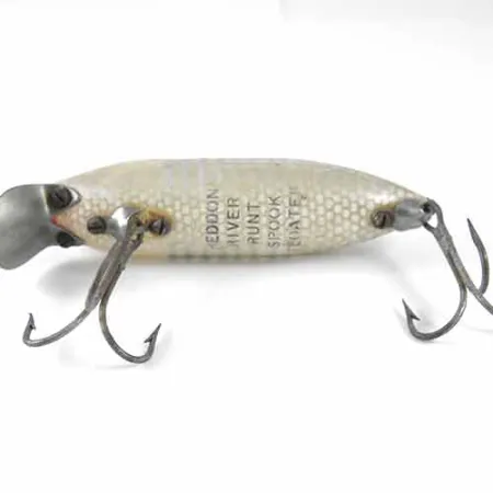 Heddon River Runt Floater, Bianco / Grigio, 12,5g, Vintage, #1354