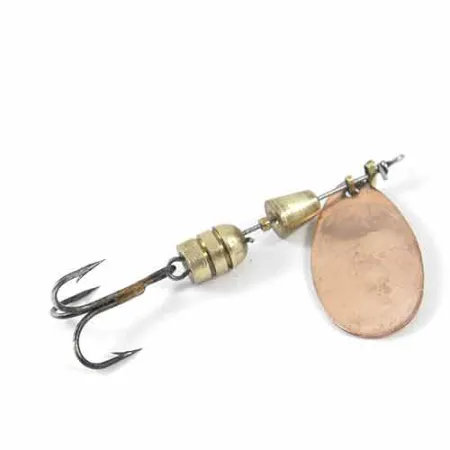 Mepps Aglia 2 Cucchiaino, Rame, 4.5g, Design Classico, #1358