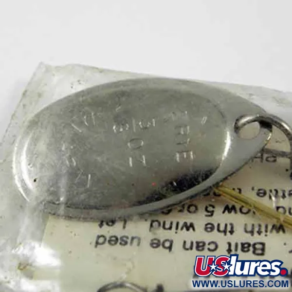 Erie Dearie Walleye Killer Spinner, Nickel, 9g, Design USA, #1360