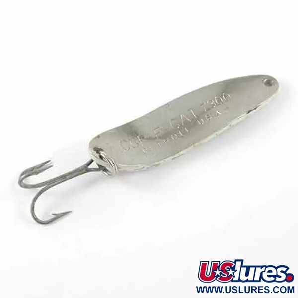 Dardevle Cop-E-Cat 7300 Ondulante, Bianco/Rosso/Nickel, 14g, #1380