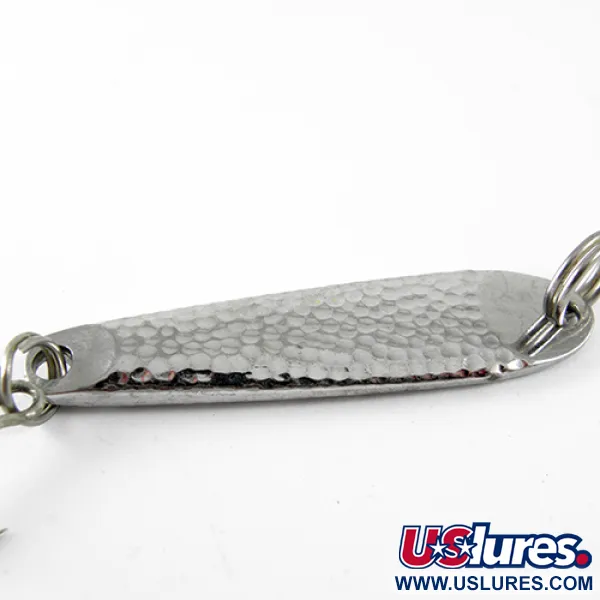 Bass Pro Shops Strata Spoon Ondulante, Nickel, 7g, Martellato, #1400