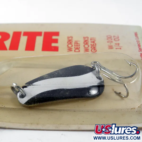 Seneca Wob-L-Rite Ondulante, Nero / Bianco, 7g, Acque Profonde, #1407