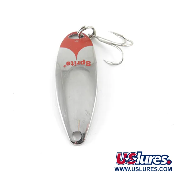 Johnson Sprite Ondulante, Nichel / Rosso, 7g, Vintage, #1425