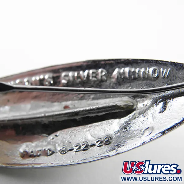 Johnson Silver Minnow Ondulante, Verde/Arancio/Argento, 6g, #1451