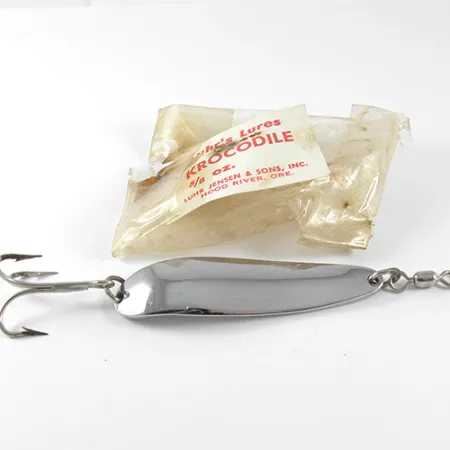 Luhr Jensen Krocodile Ondulante, Cromo, 21g, Lanci Lunghi, #1515