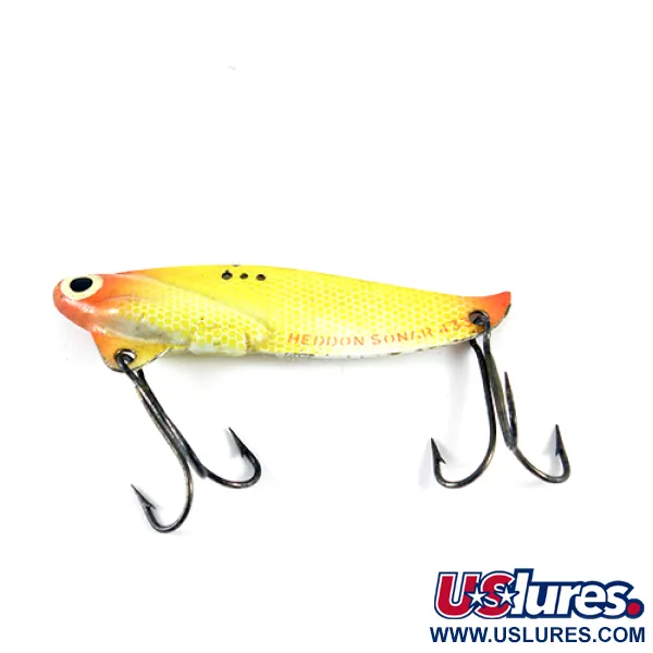 Heddon Sonar 433 Blade bait, Giallo / Rosso, 14g, 3 fori, #1530