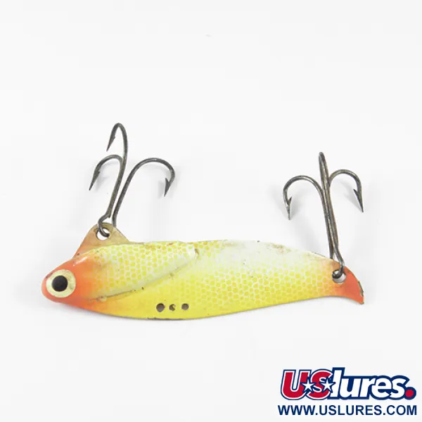 Heddon Sonar 433 Blade bait, Giallo / Rosso, 14g, 3 fori, #1530