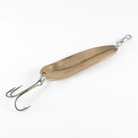 Luhr Jensen Krocodile Cucchiaino, Rame/Rosso, 21g, Martellato, #1535