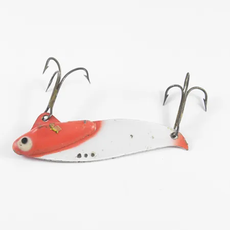 Heddon Sonar 433 Blade Bait, Bianco / Rosso, 14g, 3 Fori, #1538