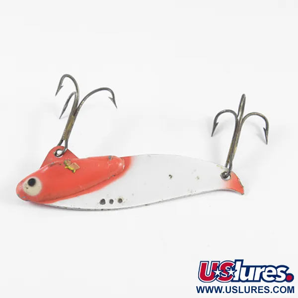 Heddon Sonar 433 Blade Bait, Bianco / Rosso, 14g, 3 Fori, #1538