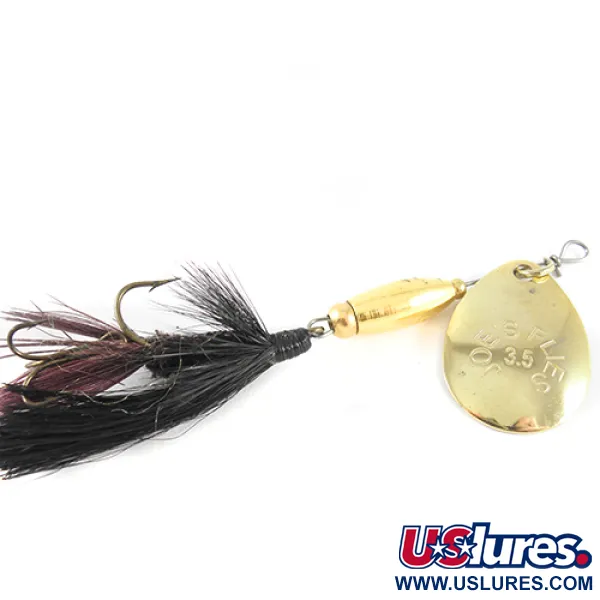Joe's Flies Spinner, Oro, 6g, Trailer Piumato, #1546