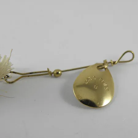 Joe's Flies Cucchiaino, Oro, 1g, Trailer Piumato, #1552