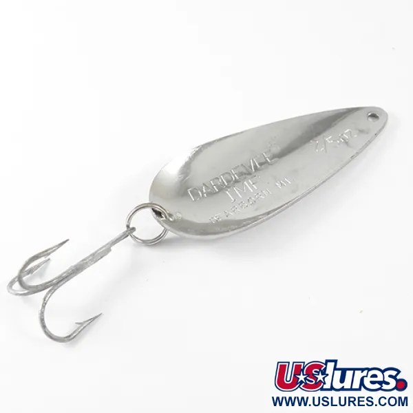 Eppinger Dardevle Imp Ondulante, Nichel, 11g, Finitura Lucida, #1569