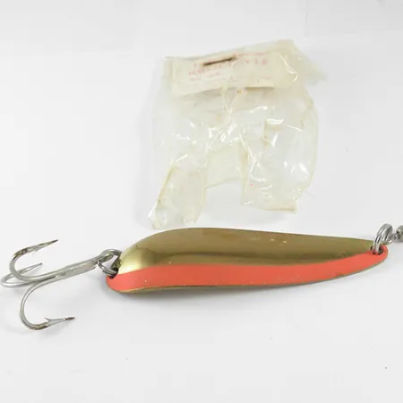 Luhr Jensen Krocodile Ondulante, Arancione / Oro, 28g, Lancio, #1586