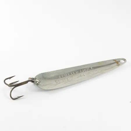 Dardevle Flutter-Chuck Ondulante, Nichel / Verde, 8g, Traina, #1625