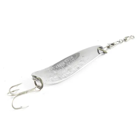 Luhr Jensen Krocodile Die #3 Ondulante, Nichel martellato, 9g, #1634