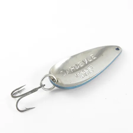 Ondulante Eppinger Dardevle Spinnie, Blu/Nickel, 9g, Vintage, #1638