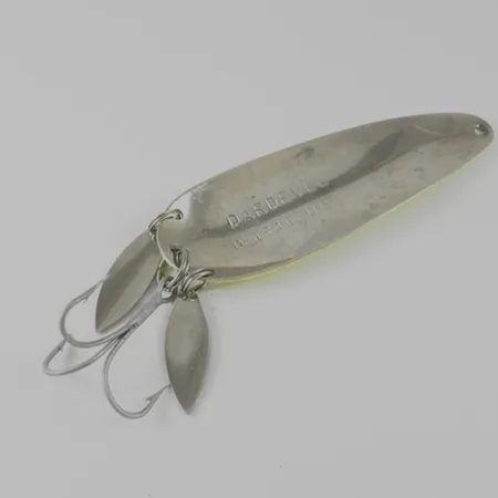 Eppinger Dardevle Klicker Ondulante, Giallo Fluo/Rosso/Nichel, 28g, #1660