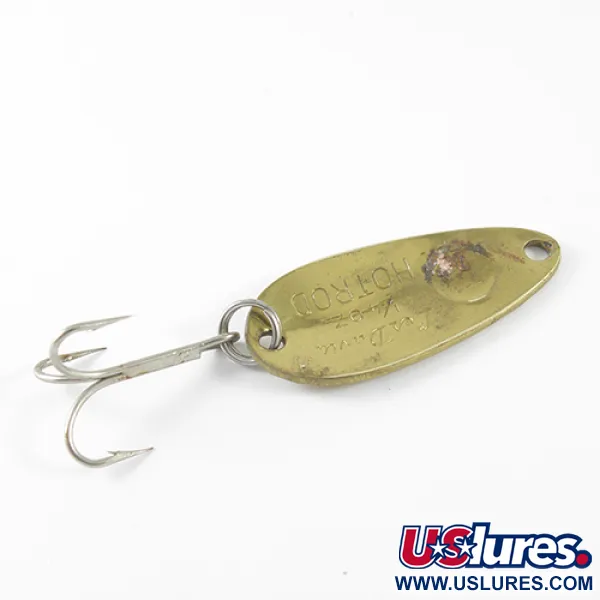 Luhr Jensen Les Davis Hotrod Ondulante, Oro martellato, 7g, #1671