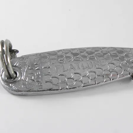 Zip Flatlure Jig Verticale, Argento, 44g, Motivo Squame, #1694