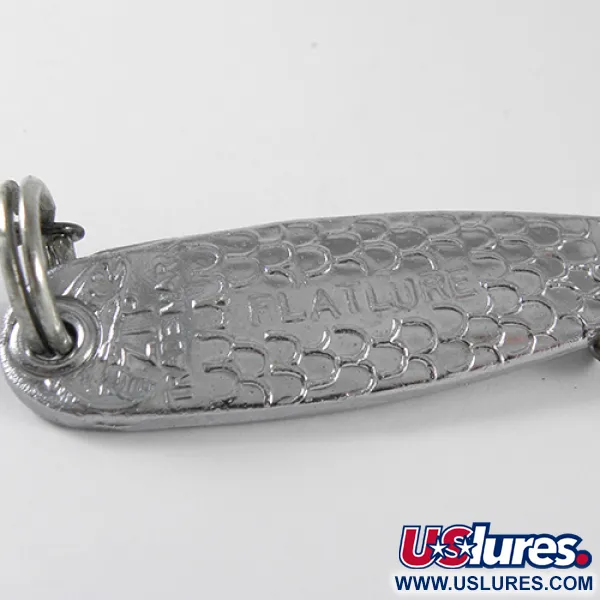 Zip Flatlure Jig Verticale, Argento, 44g, Motivo Squame, #1694