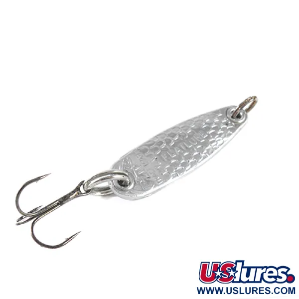 Zip Flatlure Jig Verticale, Argento, 44g, Motivo Squame, #1694