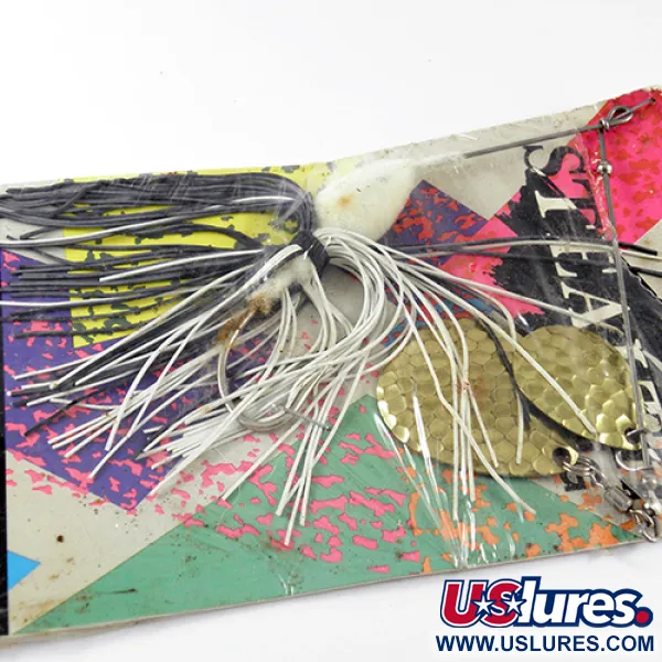 Jackson Stealth Spinnerbait, Ottone martellato, 28g, Doppia pala, #1709