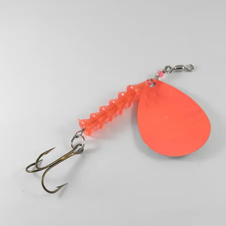 Luhr Jensen Dave Davis Cucchiaino, Arancio/Nichel, 17g, #1712