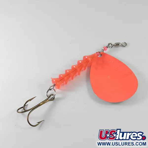 Luhr Jensen Dave Davis Cucchiaino, Arancio/Nichel, 17g, #1712