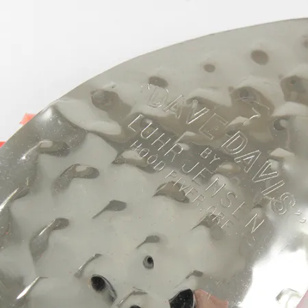 Luhr Jensen Dave Davis Cucchiaino, Arancio/Nichel, 17g, #1712